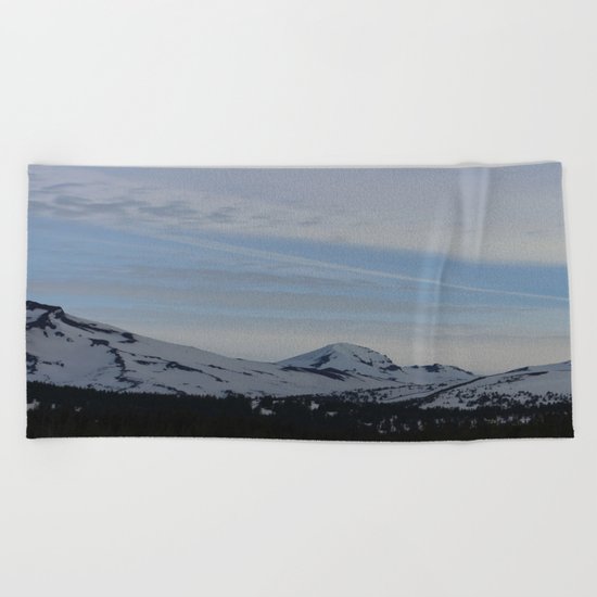 Life As a Highway Beach Towel