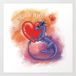 Little Thief of Hearts Art Print