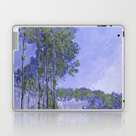 Claude Monet - Poplars (1891) Laptop & iPad Skin