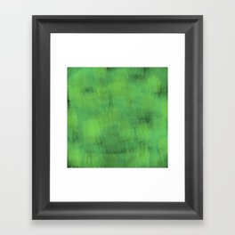 Green Velvet Framed Art Print