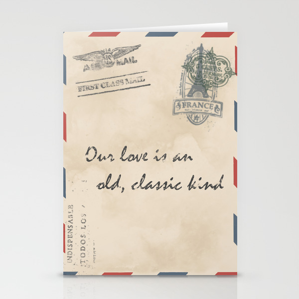 Old Love Letter Stationery Cards By Emilytheresa98 Society6
