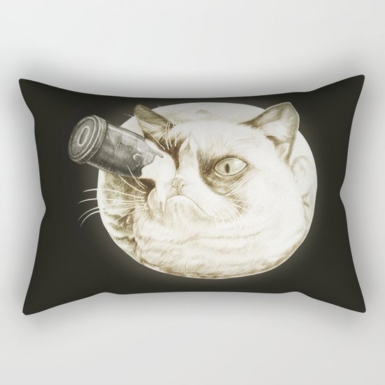 A Trip to the Moon Rectangular Pillow