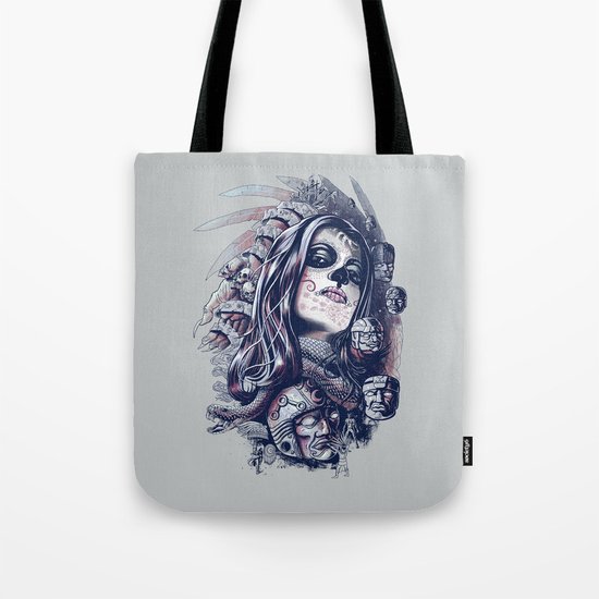 Coyolxauhqui Tote Bag