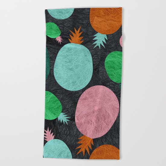 Pineapple Lovers Beach Towel
