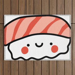 Salmon Nigiri Sushi Outdoor Rug