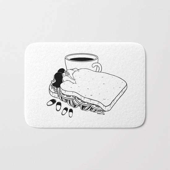 Breakfast Included Bath Mat