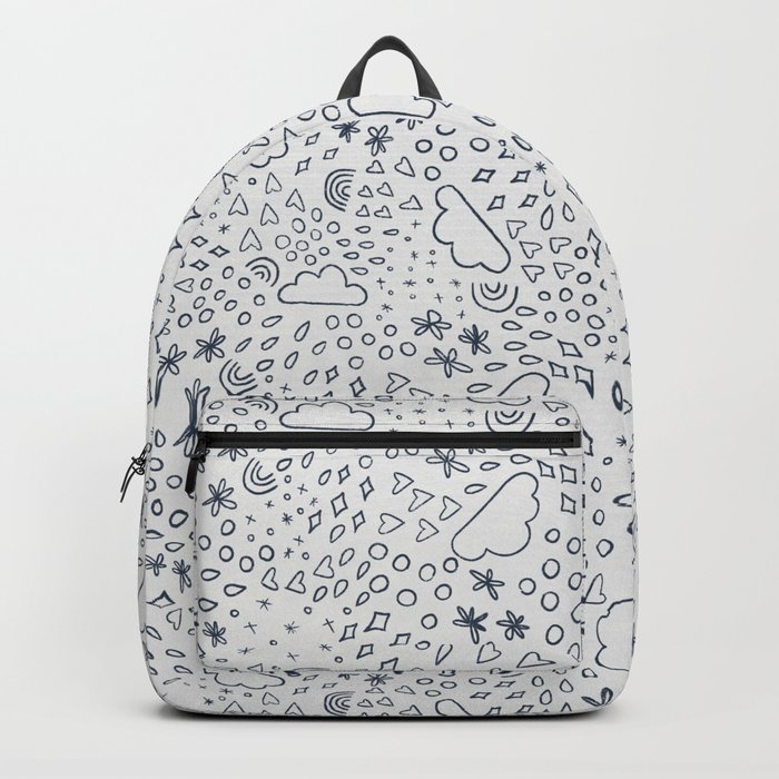Ditsy Doodles Graphite Backpack