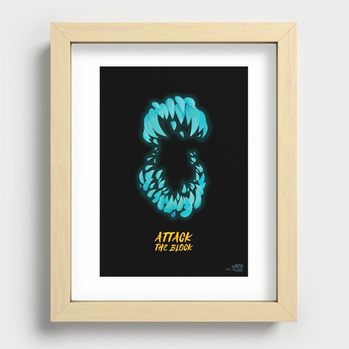 Attack the Block Recessed Framed Print