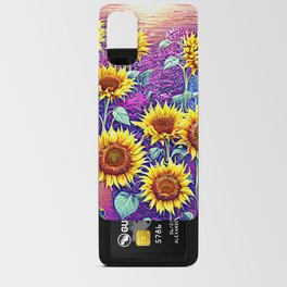 Sunflowers Song Digital Android Card Case