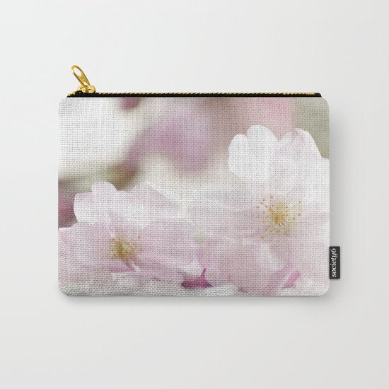 Delicate and fliligrane flowering of the almond tree Carry-All Pouch