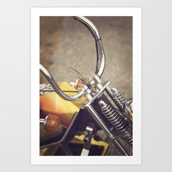Moto Art Print