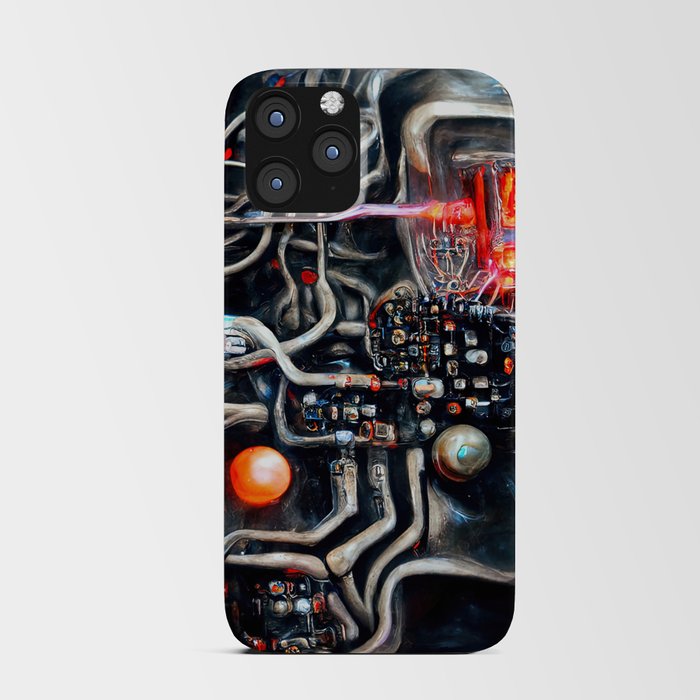 Positronic Brain iPhone Card Case