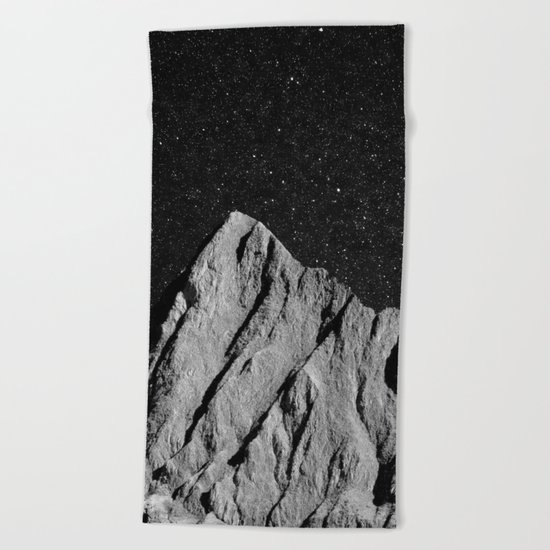 interstellar landscape Beach Towel