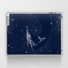 starry whale Laptop Skin