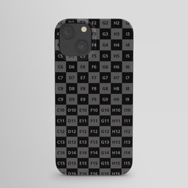 UV Mapped / Unfolded UV texture map iPhone Case