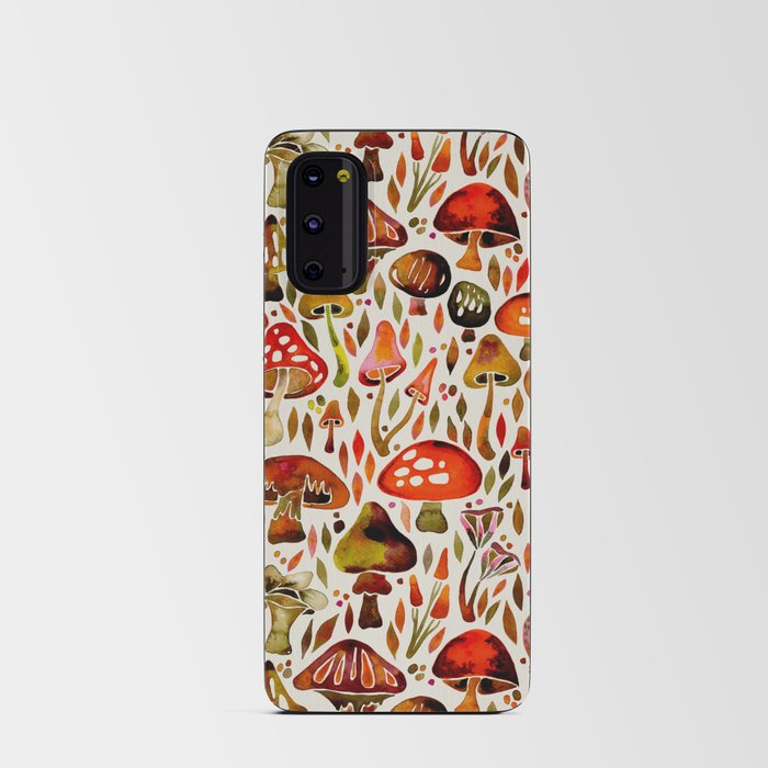 Mushroom Magic – Autumn Palette Android Card Case