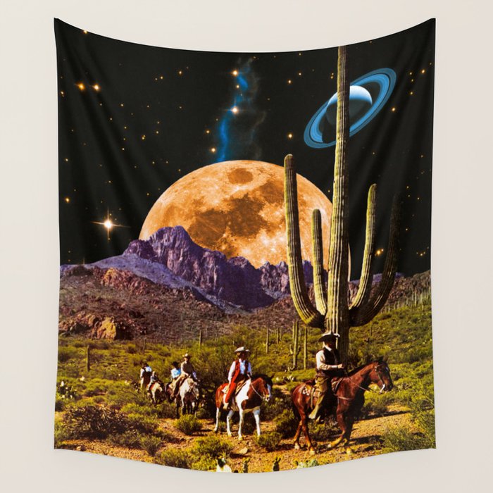 Cowboy tapestry best sale