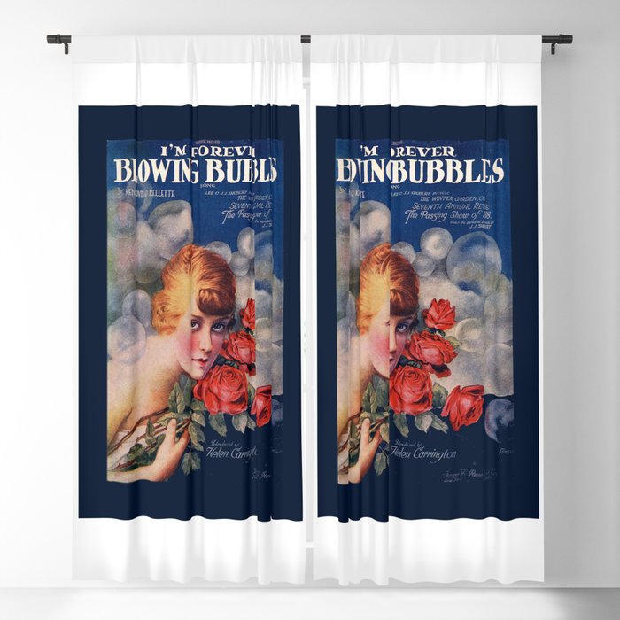 IM FOREVER BLOWING BUBBLES POSTER Blackout Curtain