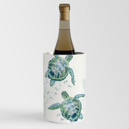 Two Sea Turtles  Wine Chiller