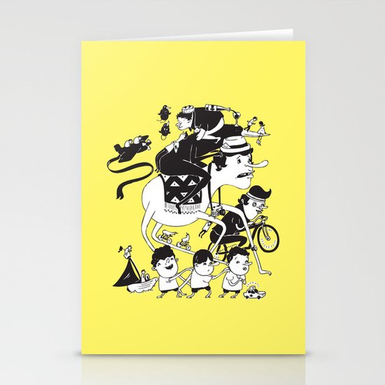 Race Against Time Stationery Cards