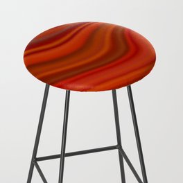 Red & Brown Watercolor Gradient Design Bar Stool