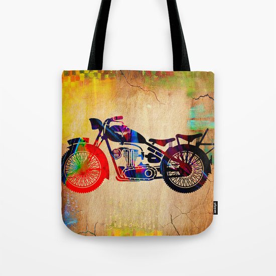 Motorcycle Tote Bag