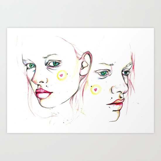 Sketchy Art Print