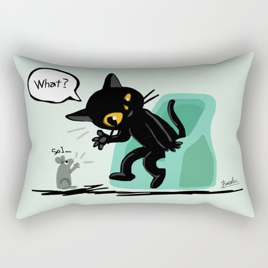 Listen well Rectangular Pillow