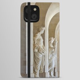 Versailles Palace Galerie Basse Statues iPhone Wallet Case