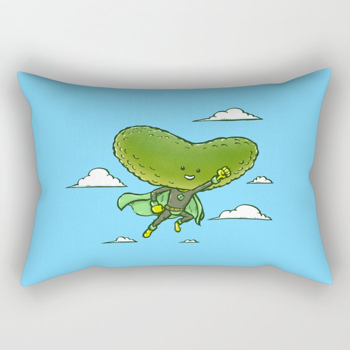 The Super Pickle Rectangular Pillow