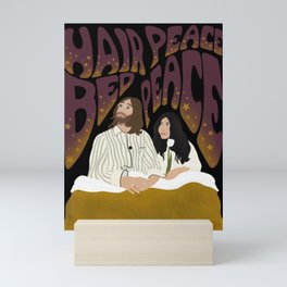 Hair Peace, Bed Peace Mini Art Print