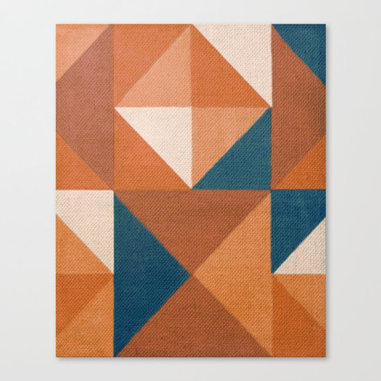 Trigonale 5 Canvas Print