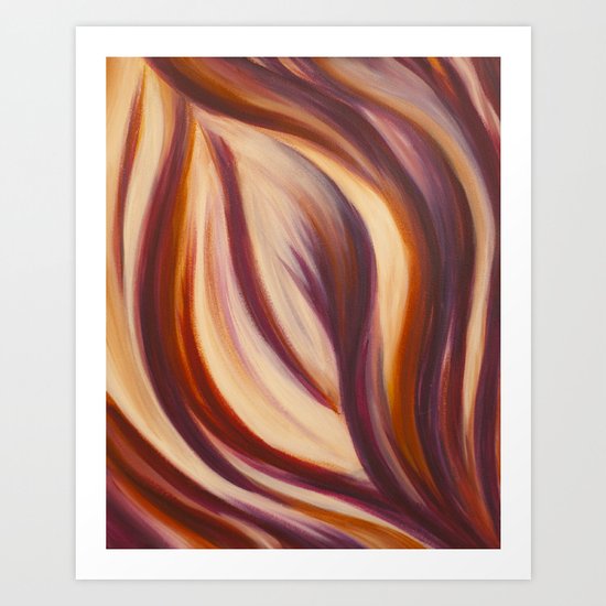 Angst Art Print