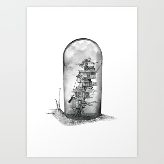 Evolving Home Art Print
