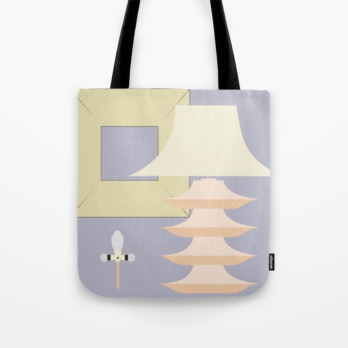 Mid-Century design, table lamp project Tote Bag