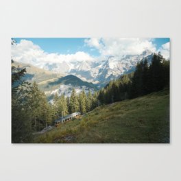 Switzerland, Jungfrau region Canvas Print