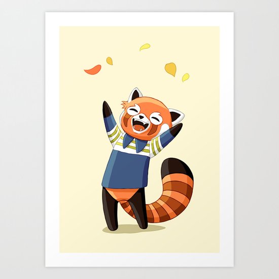 Red Panda 2 Art Print