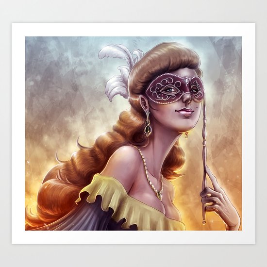 The Carnival Spirit Art Print