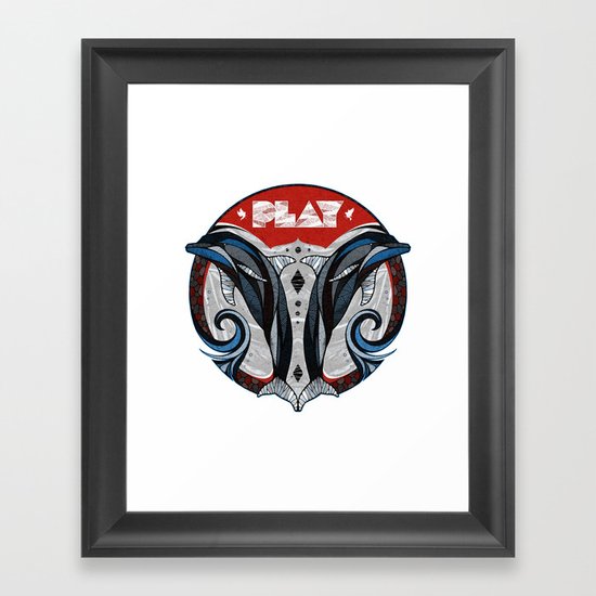 Play Framed Art Print