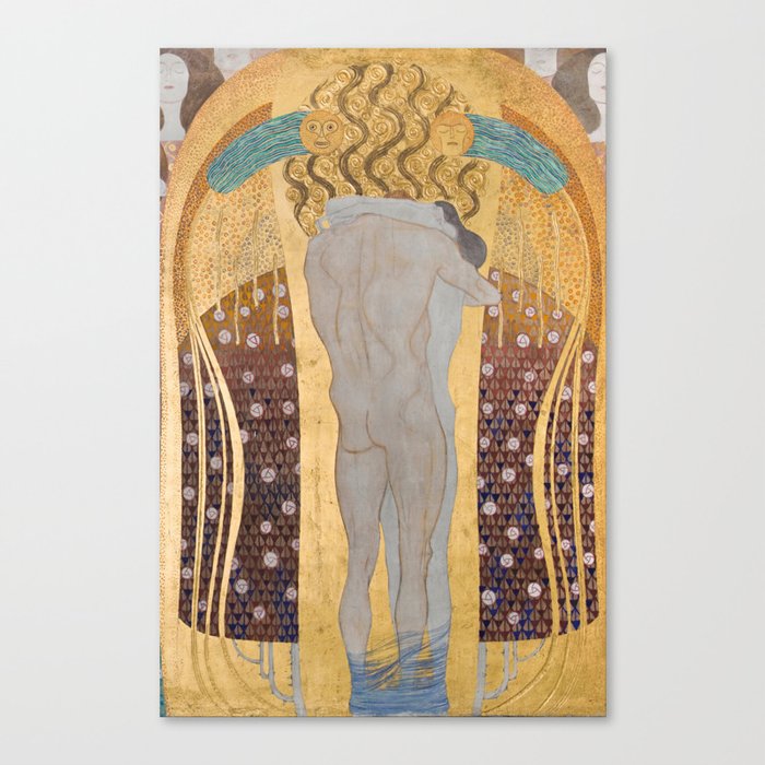 Gustav Klimt - Umarmung Canvas Print