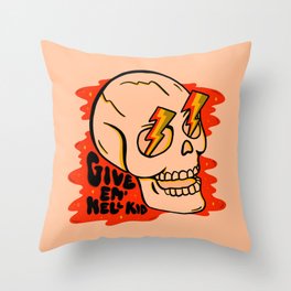 Give 'Em Hell Throw Pillow