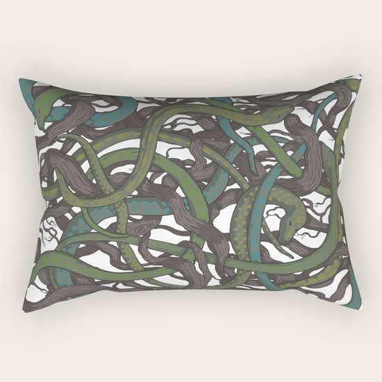 Snakes Rectangular Pillow