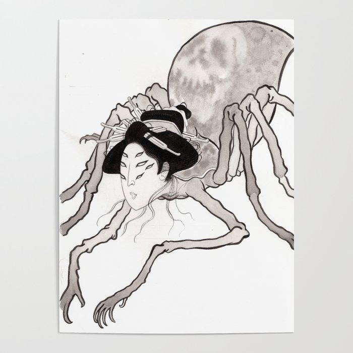 Spider Geisha Poster