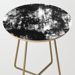 Black and White Side Table