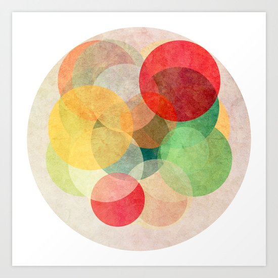 The Round Ones Art Print