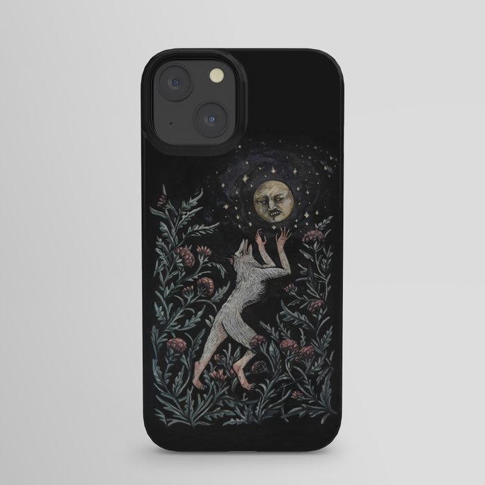 She wolf and the mean moon iPhone Case