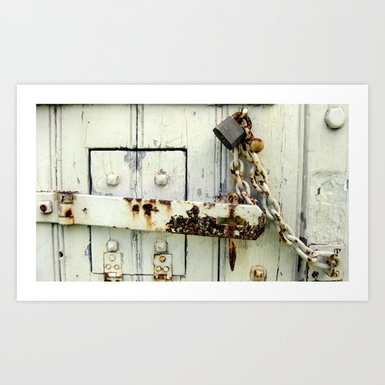 Latched Art Print