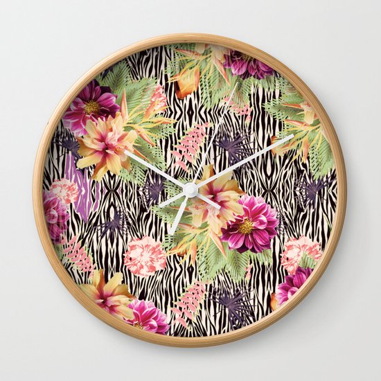 TROPICAL FUSION Wall Clock