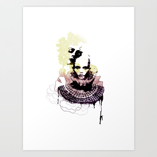 Bicéphale Art Print