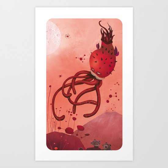 red abyss Art Print